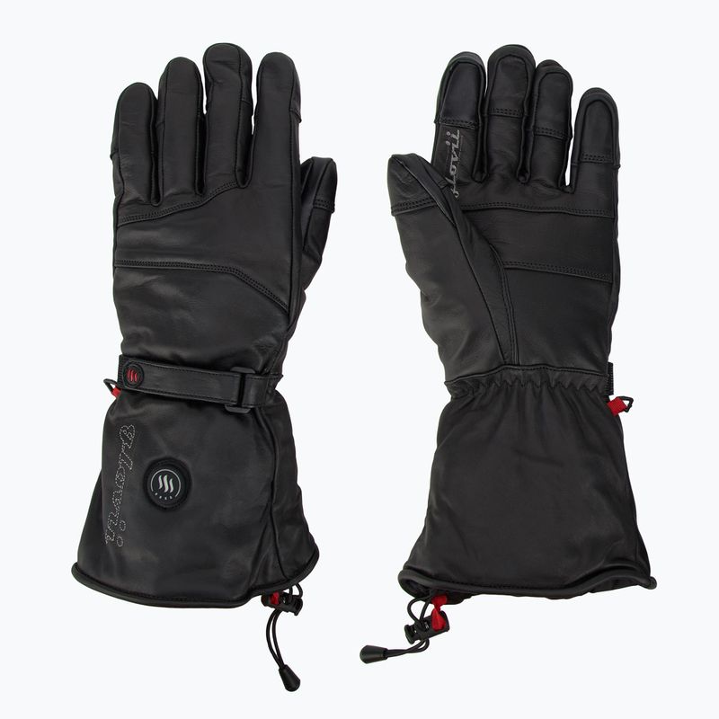 Glovii GS5 heated ski gloves black