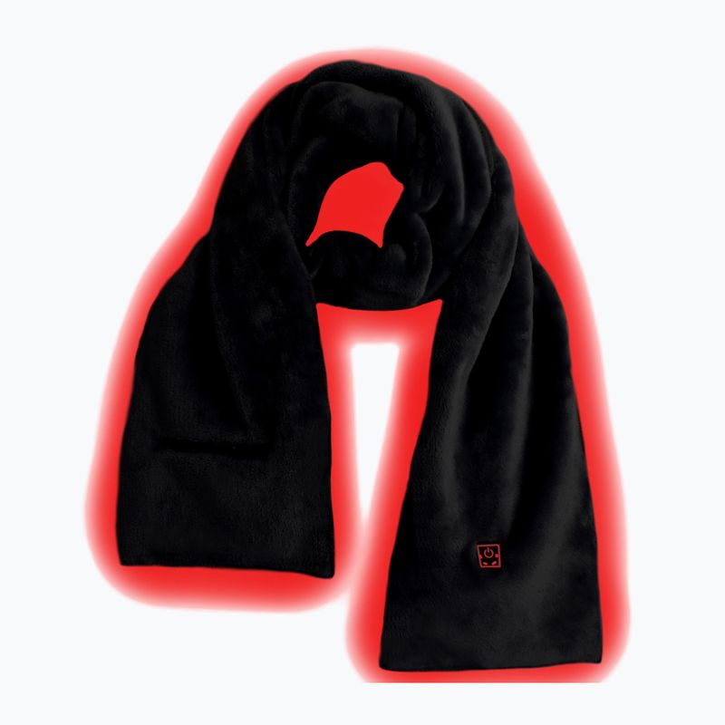 Glovii GA1B heated scarf black 2