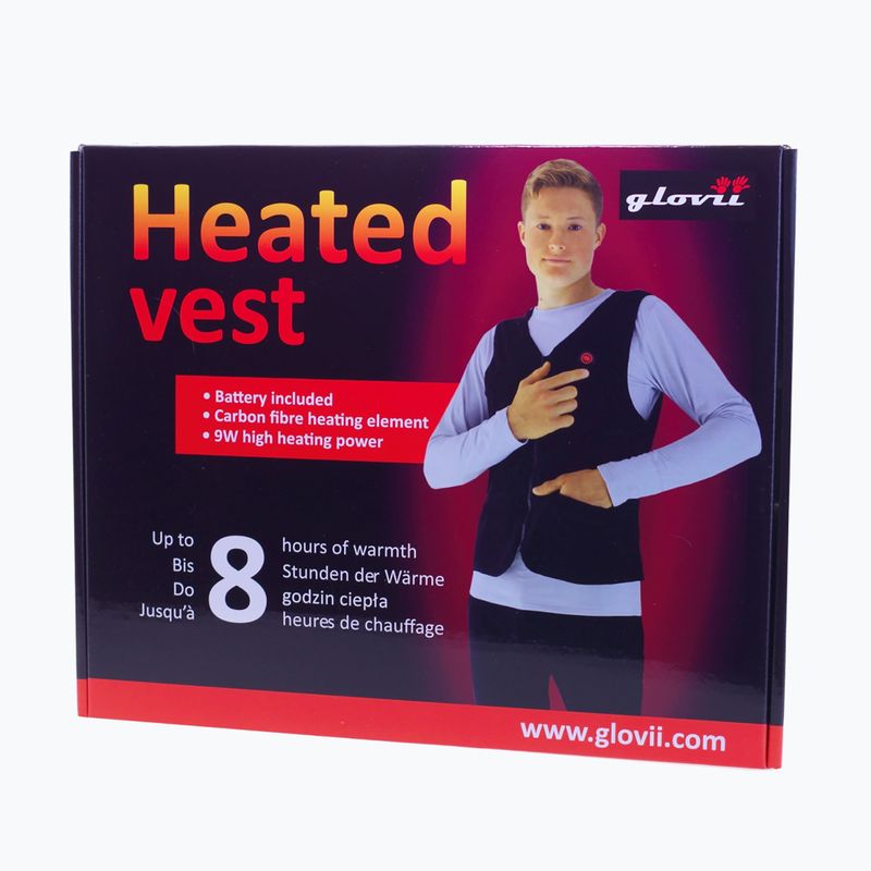 Glovii fleece heated vest GV1 black 5