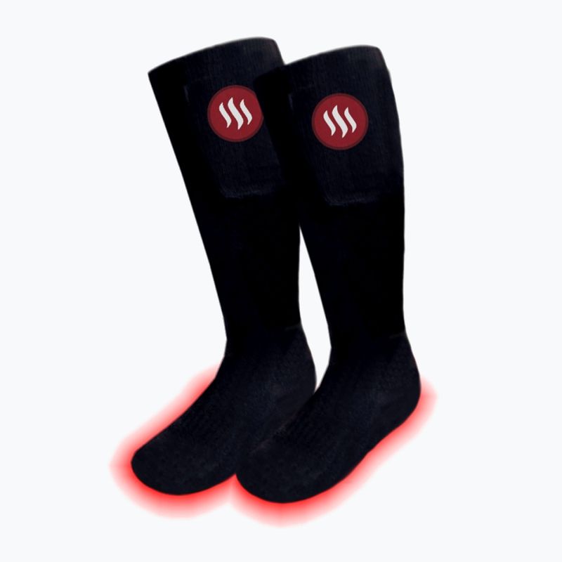 Glovii GQ2 heated socks with remote control black 2