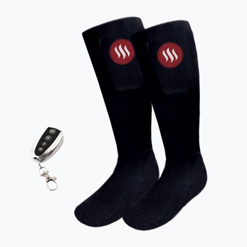 Glovii GQ2 heated socks with remote control black 3