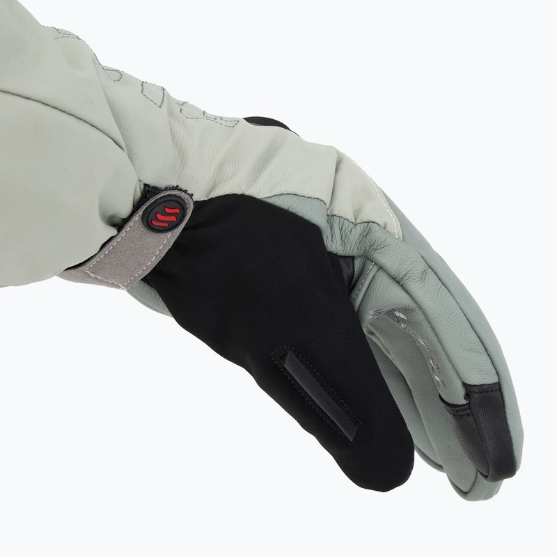 Glovii GS8 grey heated ski gloves 4