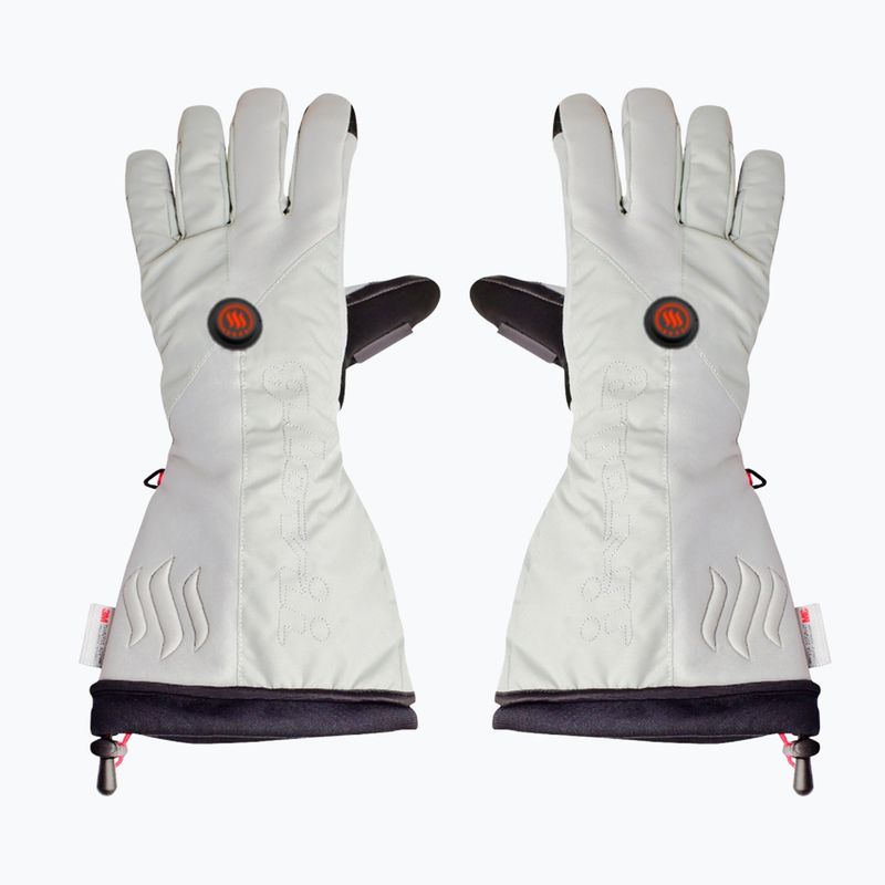 Glovii GS8 grey heated ski gloves 12