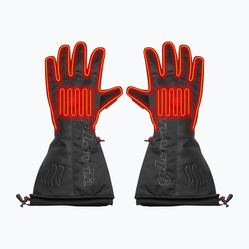 Glovii GS9 heated ski gloves black