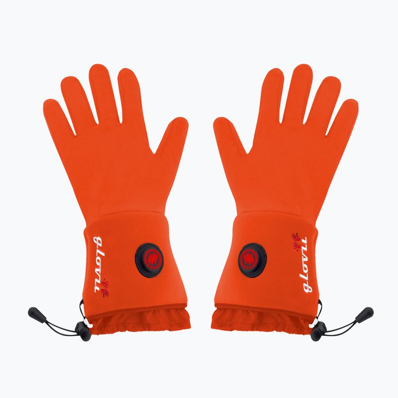Glovii GLR heated gloves red 2