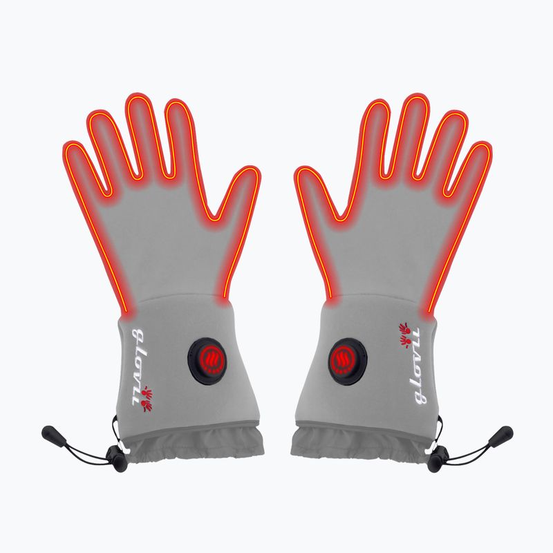 Glovii GLG heated gloves grey