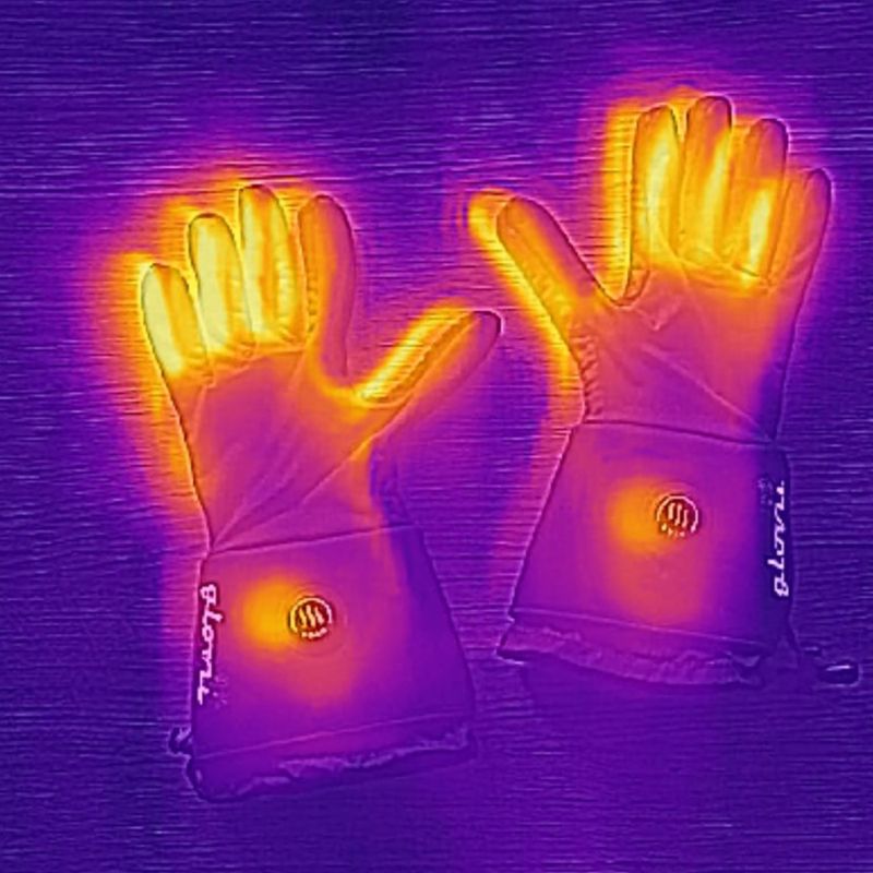 Glovii GLG heated gloves grey 10