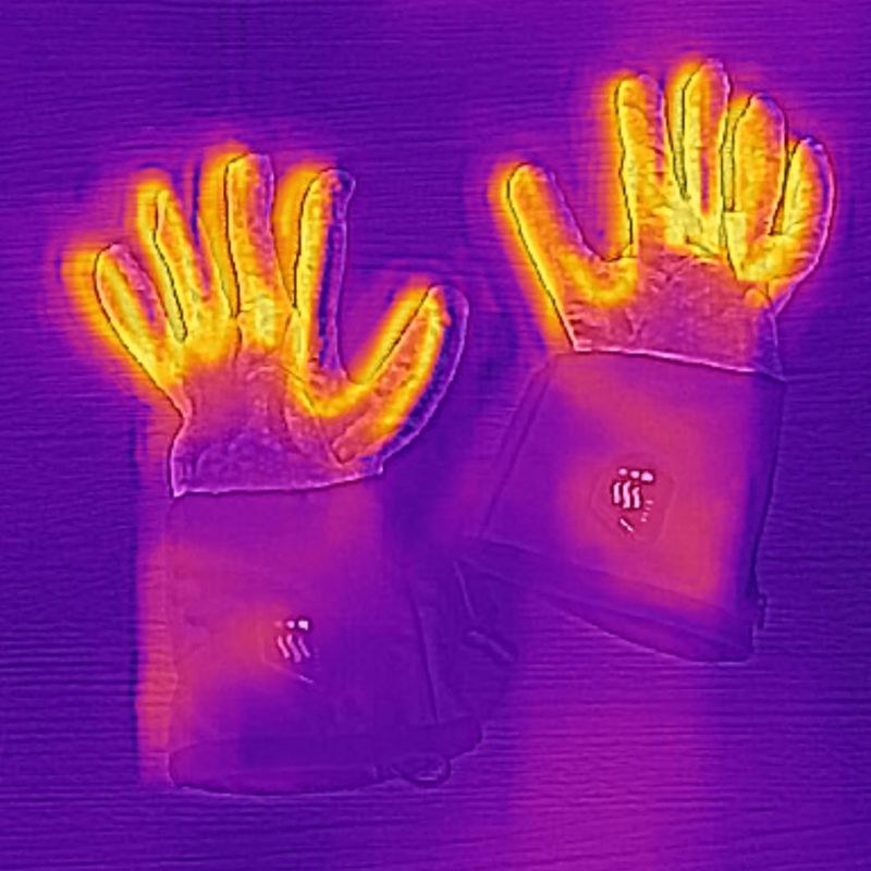 Glovii GEG heated gloves grey 13