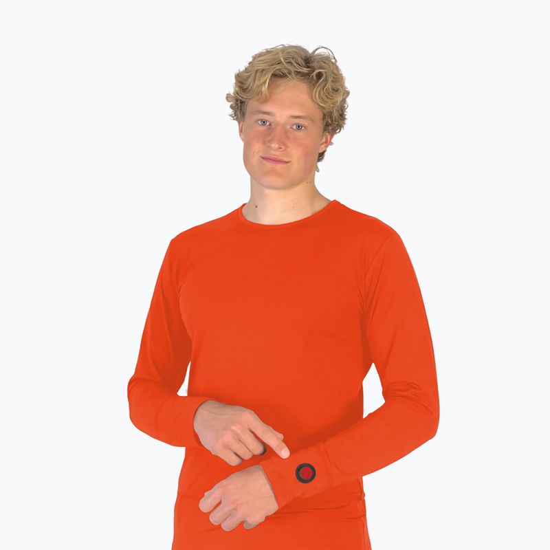 Glovii GJ1R heated sweatshirt red 2