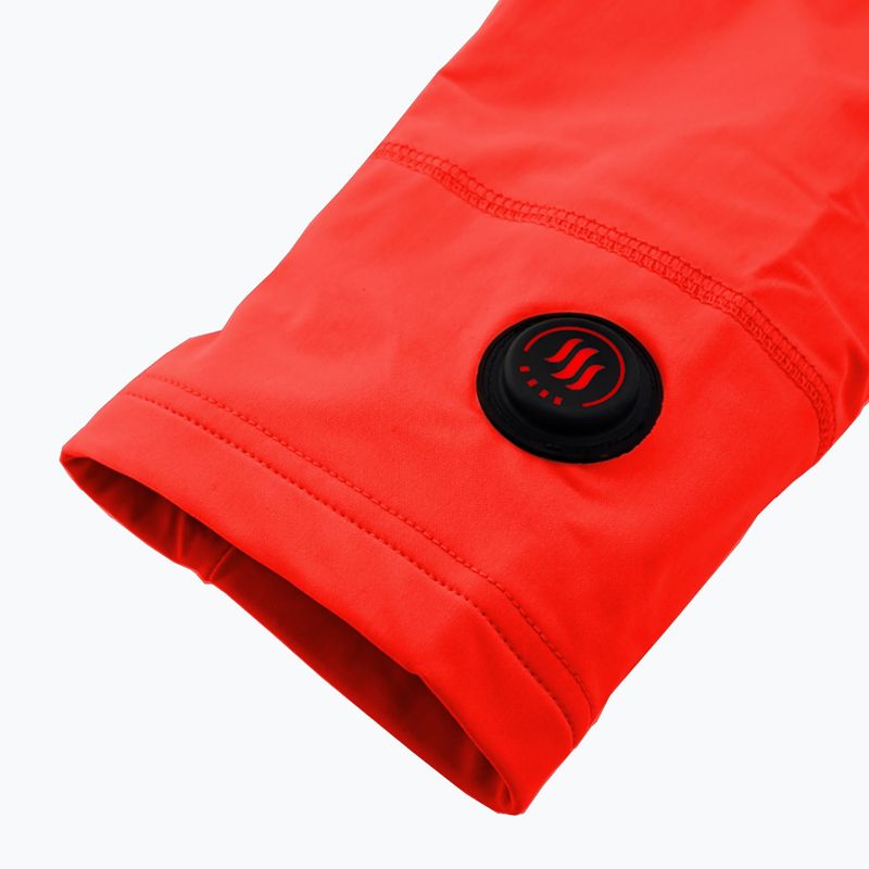 Glovii GJ1R heated sweatshirt red 11