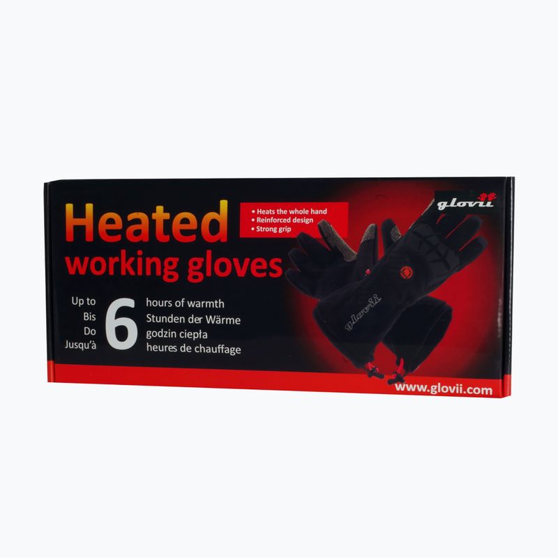 Glovii GR2 heated gloves black 9