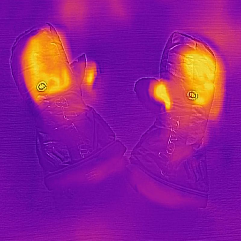 Glovii GZ1 heated gloves black 12