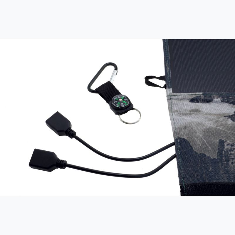 PowerNeed ES-5 18W solar panel black 6