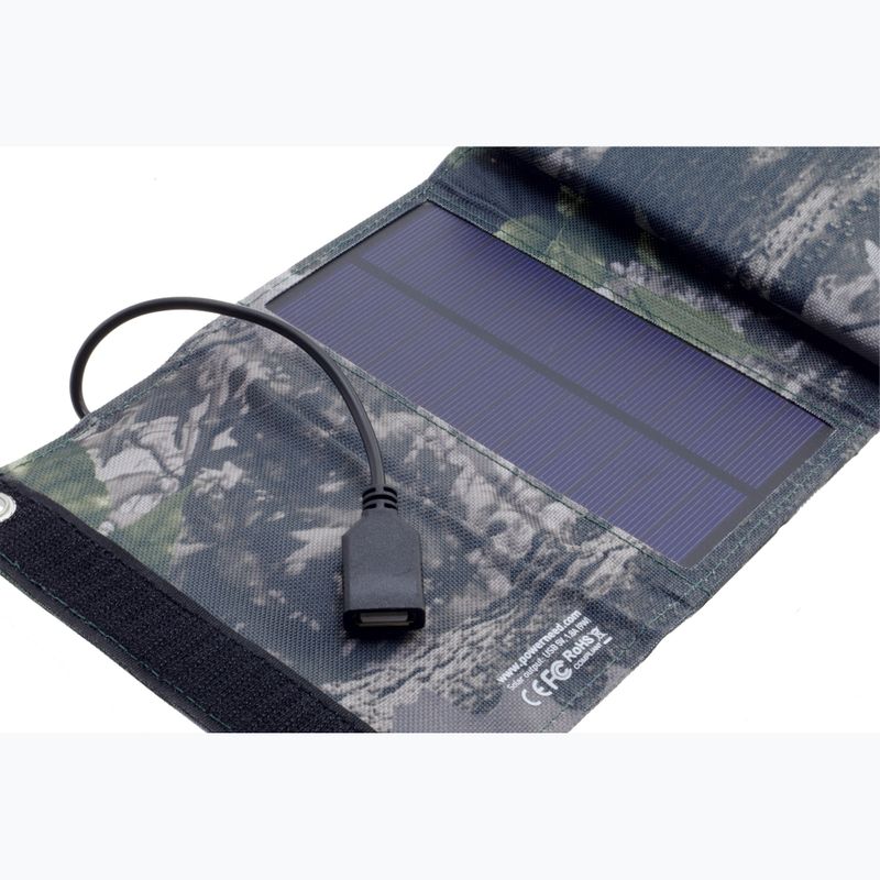 PowerNeed ES-6 9W solar panel black 3