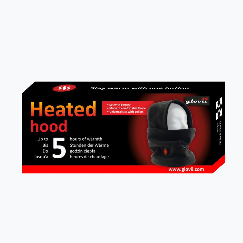 Glovii GHB heated hood black 7