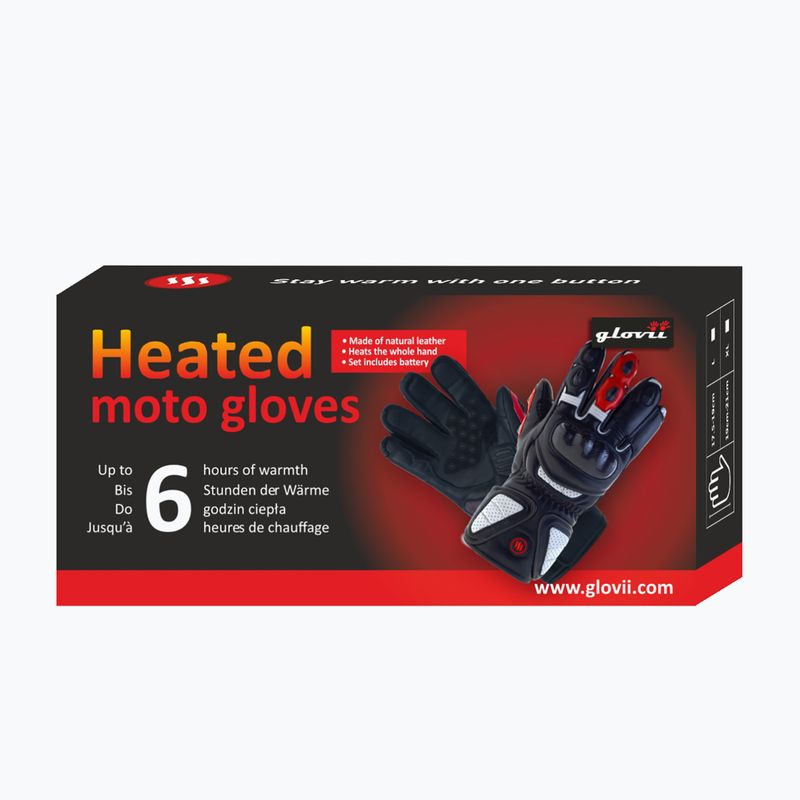 Glovii GDB heated gloves black 10