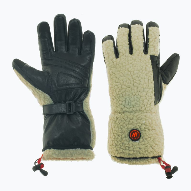 Glovii GS3 heated gloves beige 11