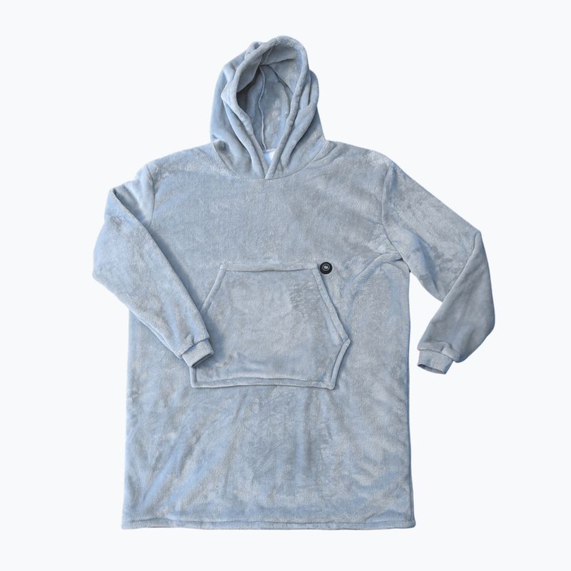 Glovii GU1G grey heated poncho with USB connection 5