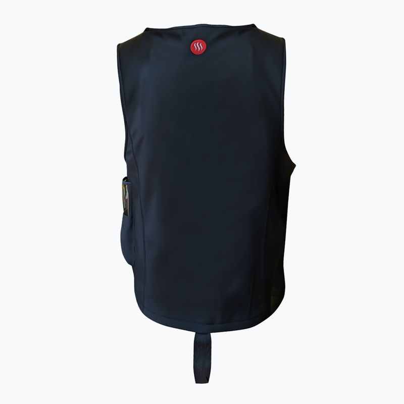 Glovii GMV1 neoprene heated waistcoat black 2
