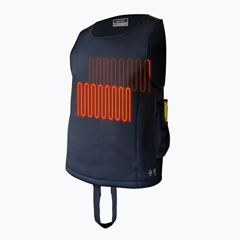Glovii GMV1 neoprene heated waistcoat black 3