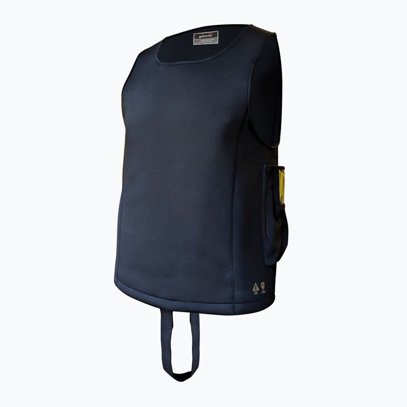 Glovii GMV1 neoprene heated waistcoat black 4