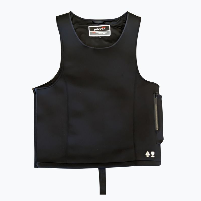 Glovii GMV1 neoprene heated waistcoat black 8