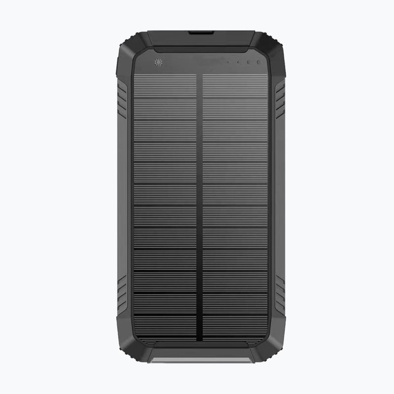PowerNeed S20000Q solar powerbank 1.5W black 2