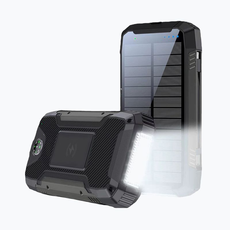 PowerNeed S20000Q solar powerbank 1.5W black 6