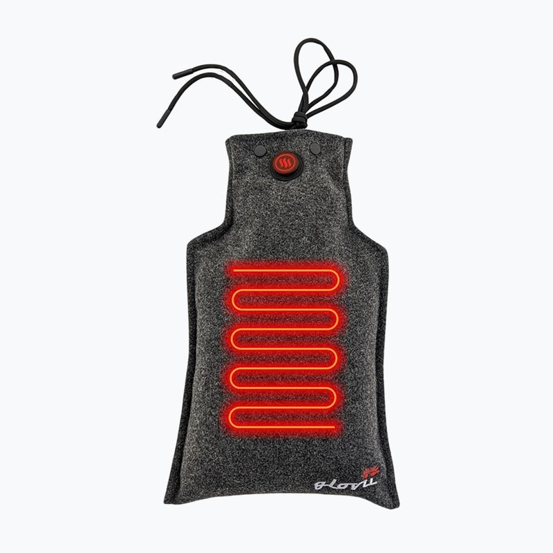 Glovii GHW1 heated thermofill grey 2