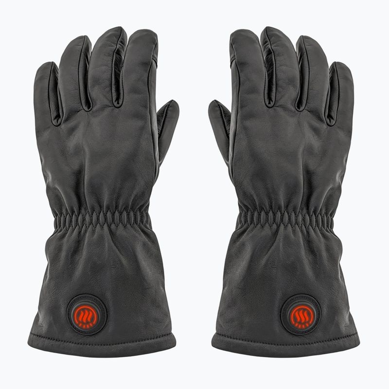 Glovii GI2B heated ski gloves black 2