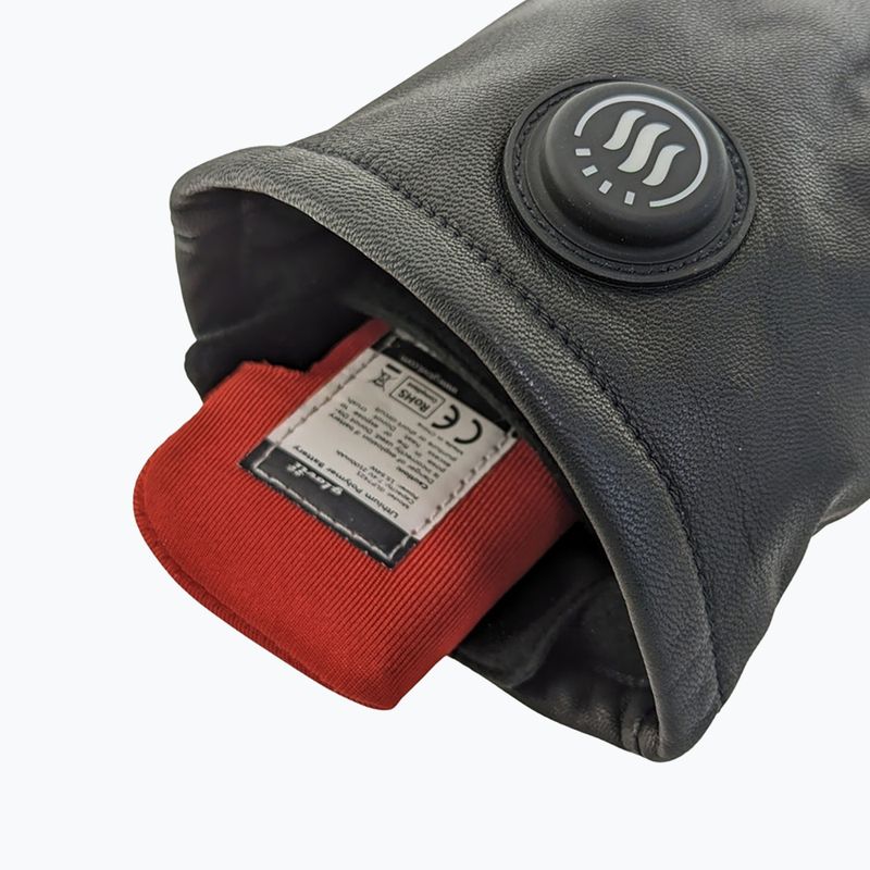 Glovii GI2B heated ski gloves black 6