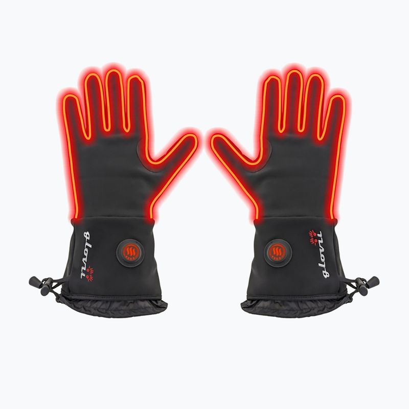 Glovii GLW heated gloves black