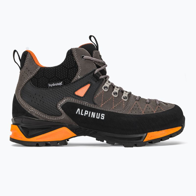 Alpinus The Ridge Mid Pro men's trekking boots anthracite/orange 2