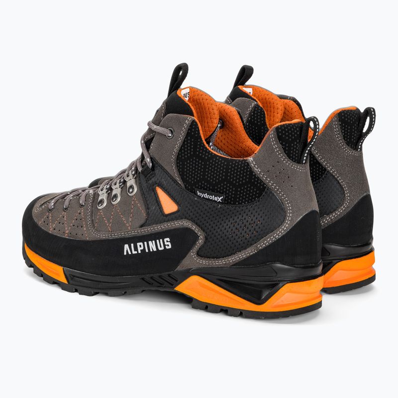 Alpinus The Ridge Mid Pro men's trekking boots anthracite/orange 5