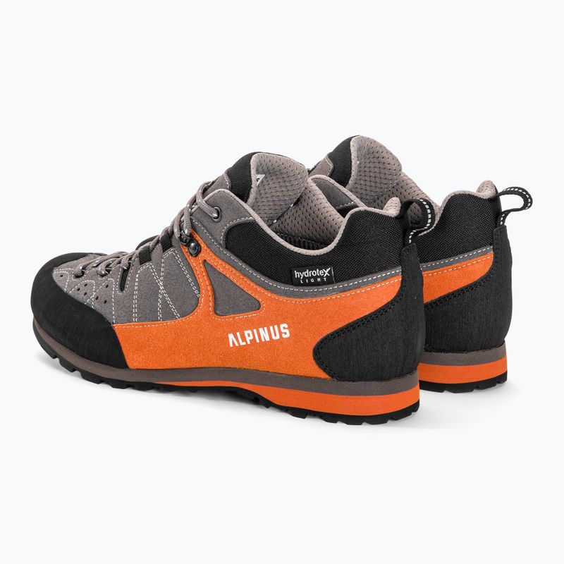 Men's Alpinus The Ridge Low Pro approach shoes anthracite/orange 3