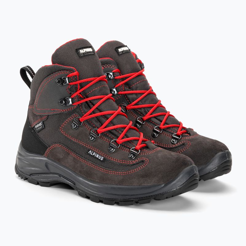 Alpinus Brahmatal High Active trekking boots graphite/red 6