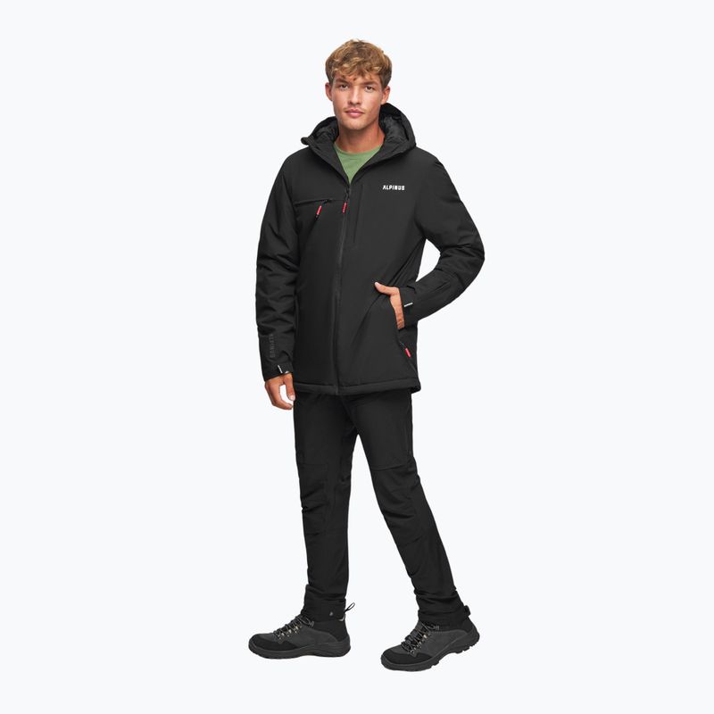 Men's ski jacket Alpinus Causses black 2