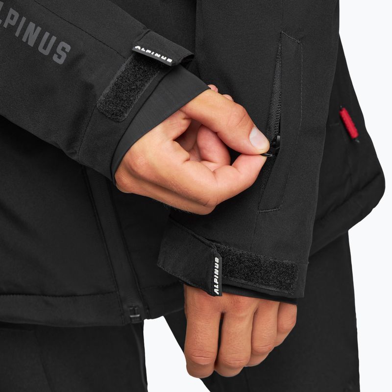 Men's ski jacket Alpinus Causses black 4