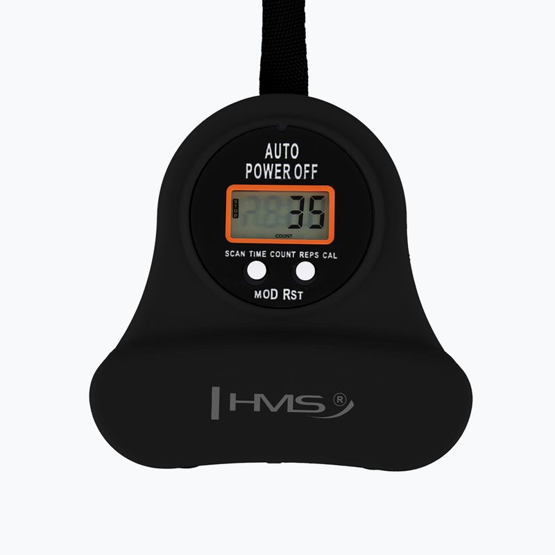 Hula hop with weight and counter HMS HHM13 black/gold 9