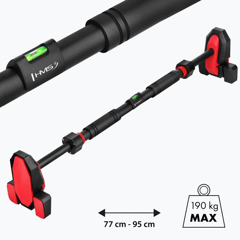 Pull-up bar HMS DD300 black/red 6