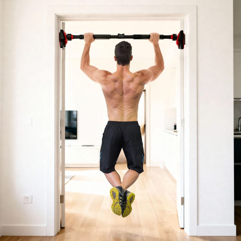 Pull-up bar HMS DD300 black/red 9