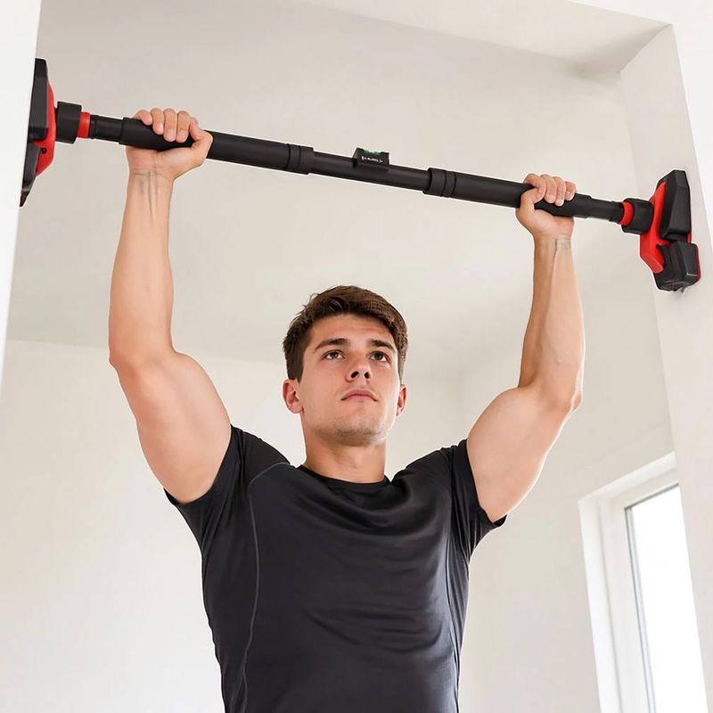 Pull-up bar HMS DD300 black/red 10