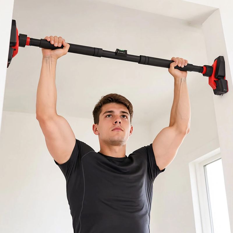 Pull-up bar HMS DD301 black/red 10