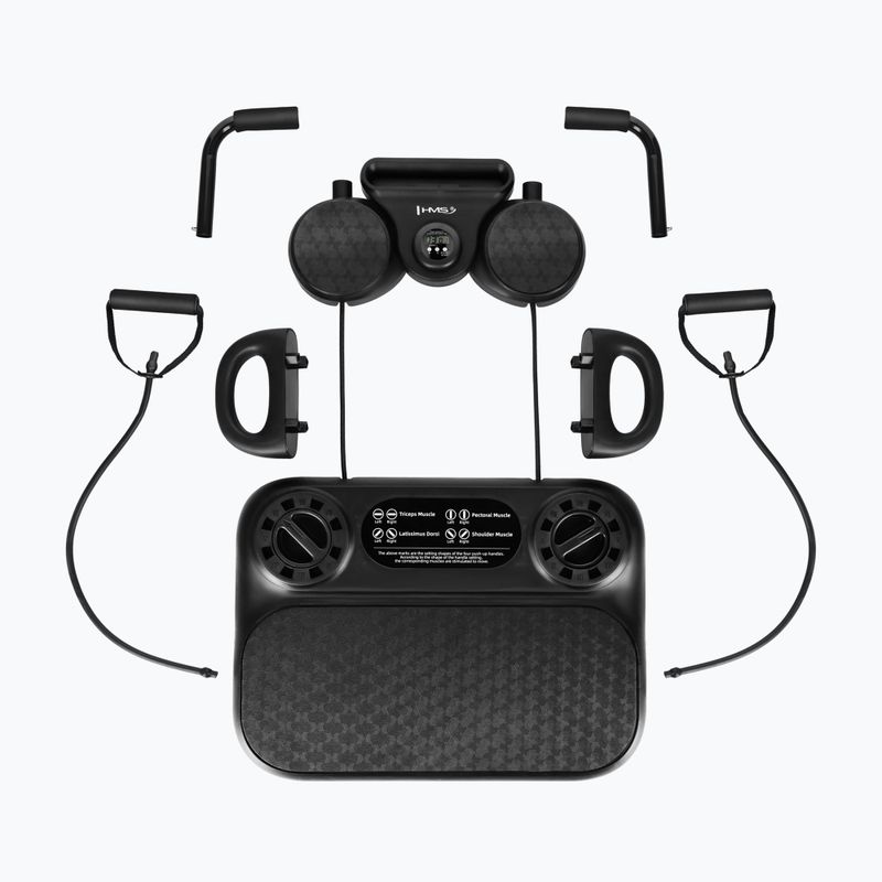 Multifunctional platform for resistance band exercises HMS DBP01 black