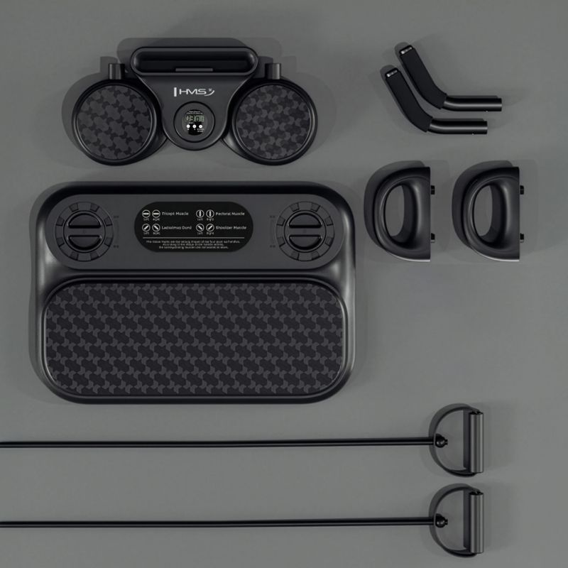 Multifunctional platform for resistance band exercises HMS DBP01 black 3