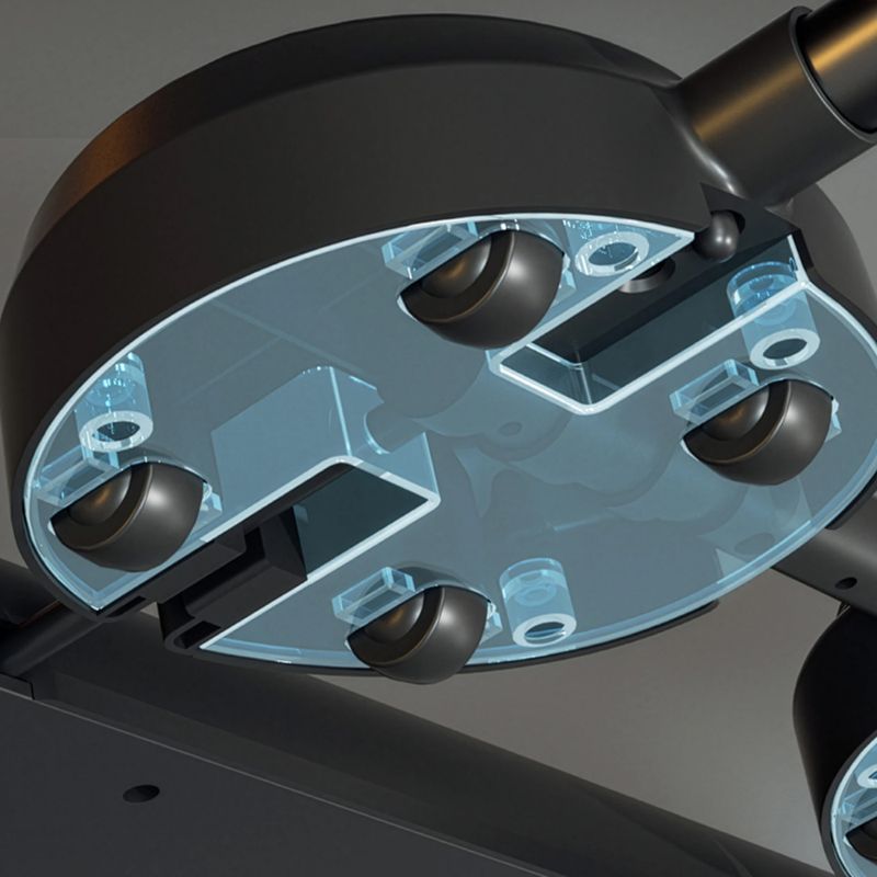 Multifunctional platform for resistance band exercises HMS DBP01 black 5