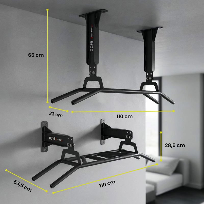 Pull-up bar HMS DD16 black 3