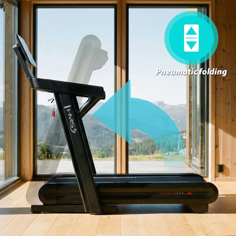 Electric treadmill HMS Terrun475 black 4