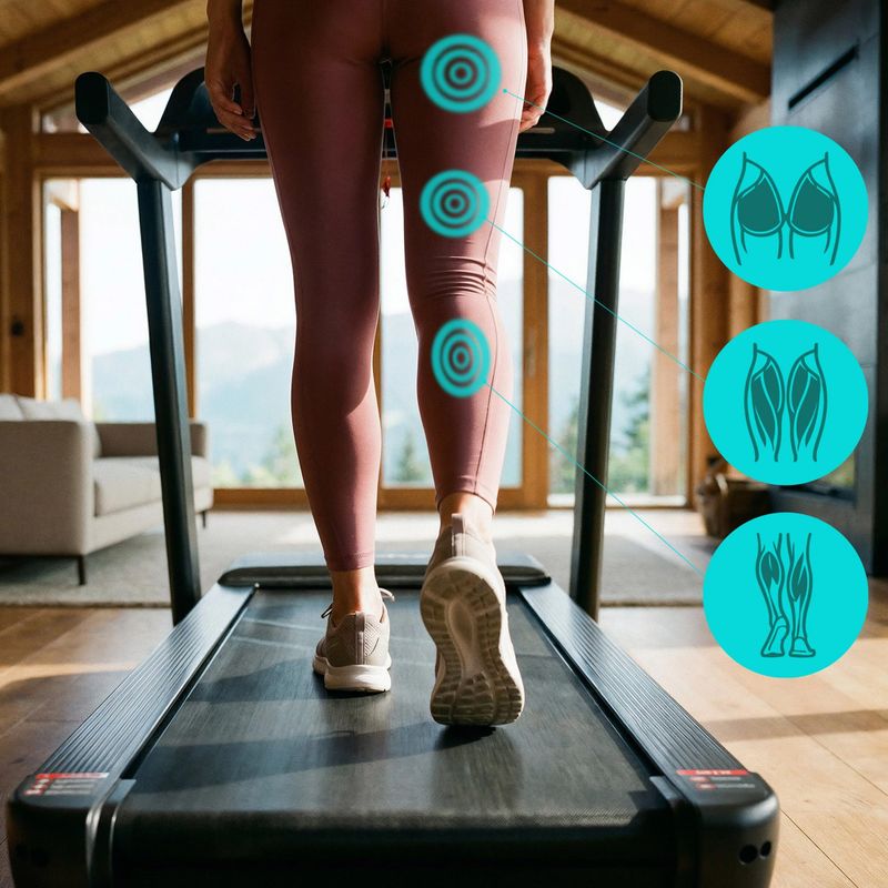 Electric treadmill HMS Terrun475 black 8