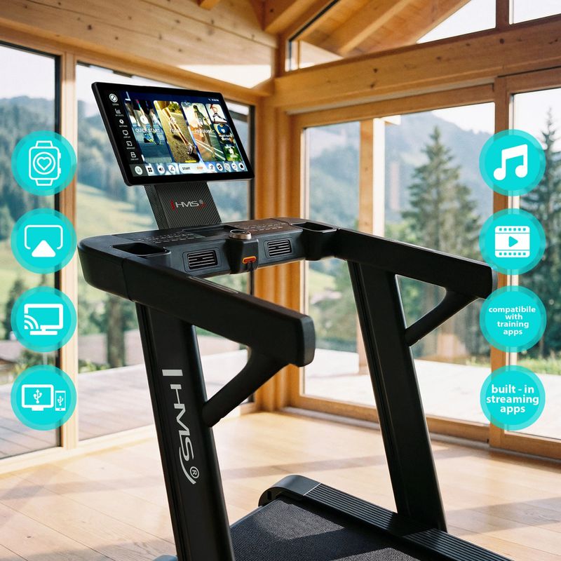 Electric treadmill HMS Terrun475 black 10
